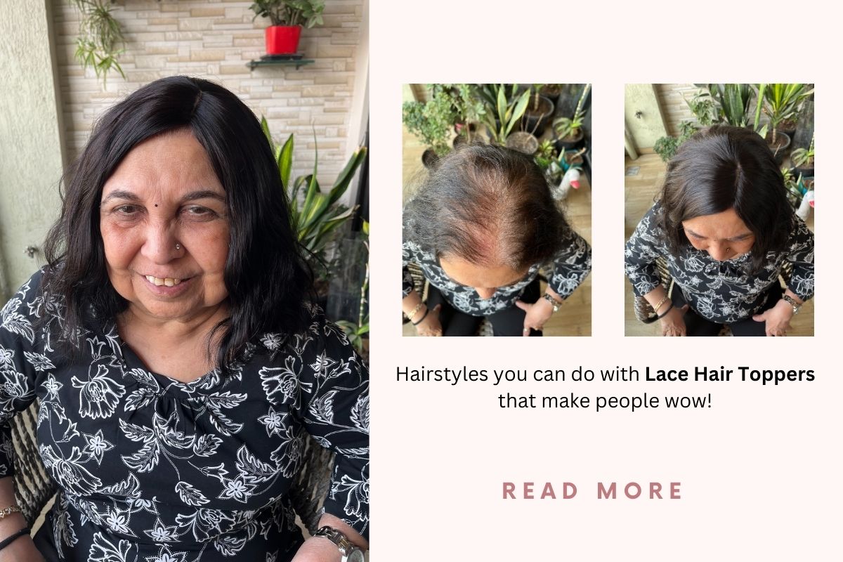 Hairstyles You Can Do With Lace Hair Toppers That Make People WOW