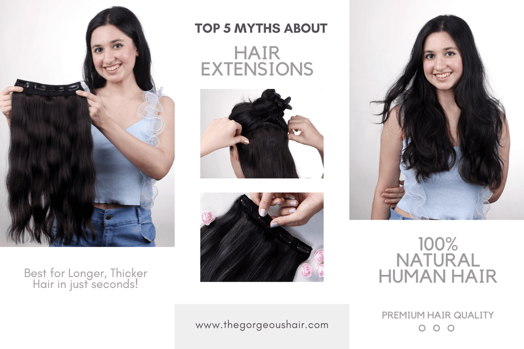 Popular Myths About Hair Extensions-Debunked