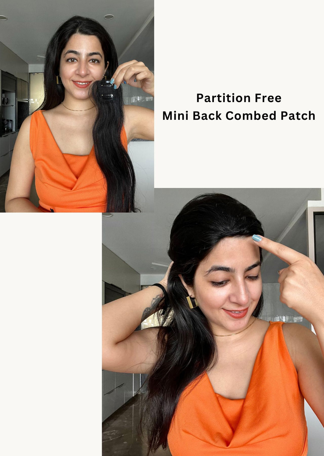 Mini - Back Combed Hair Topper