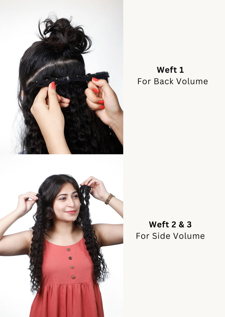 Curly 3 Set Hair Volumizer