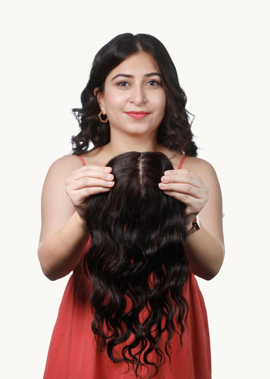 Curly Silk Hair Topper