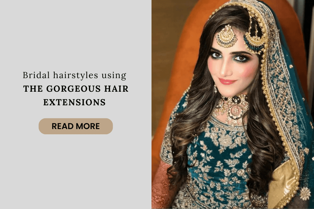 Gorgeous Bridal Hairstyles Using Hair Extensions
