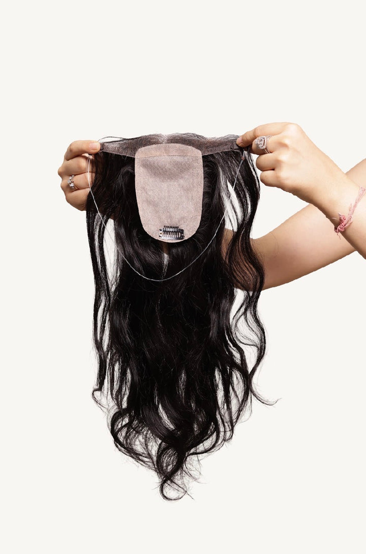 Receding Hairline Hybrid Topper - Wavy