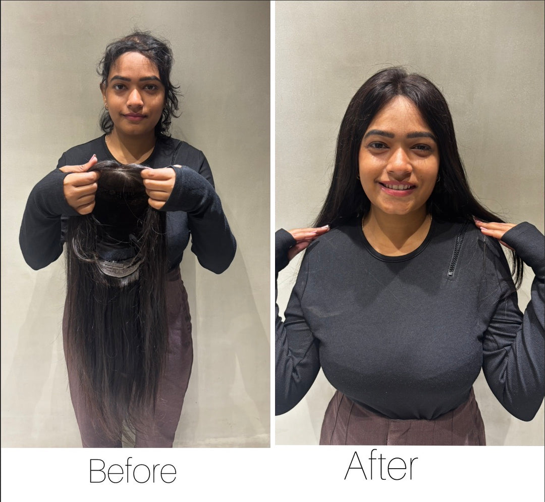 Medium Hair Wig : Straight