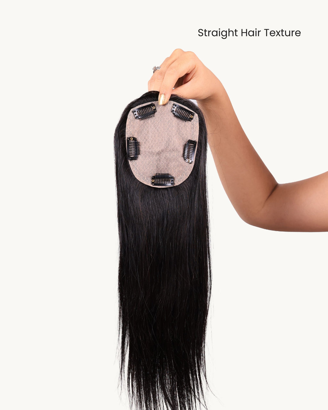 Full Scalp coverage : 5 X 5 Silk Hair Topper