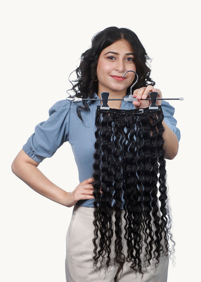 Curly 1 Set back Hair Volumizer