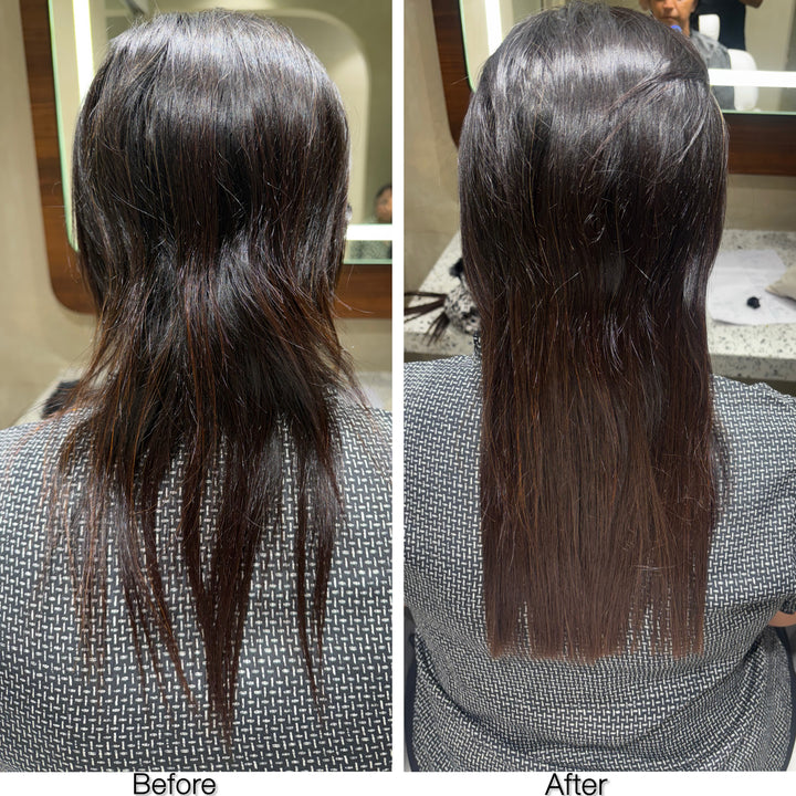 Back Hair Extensions : Straight