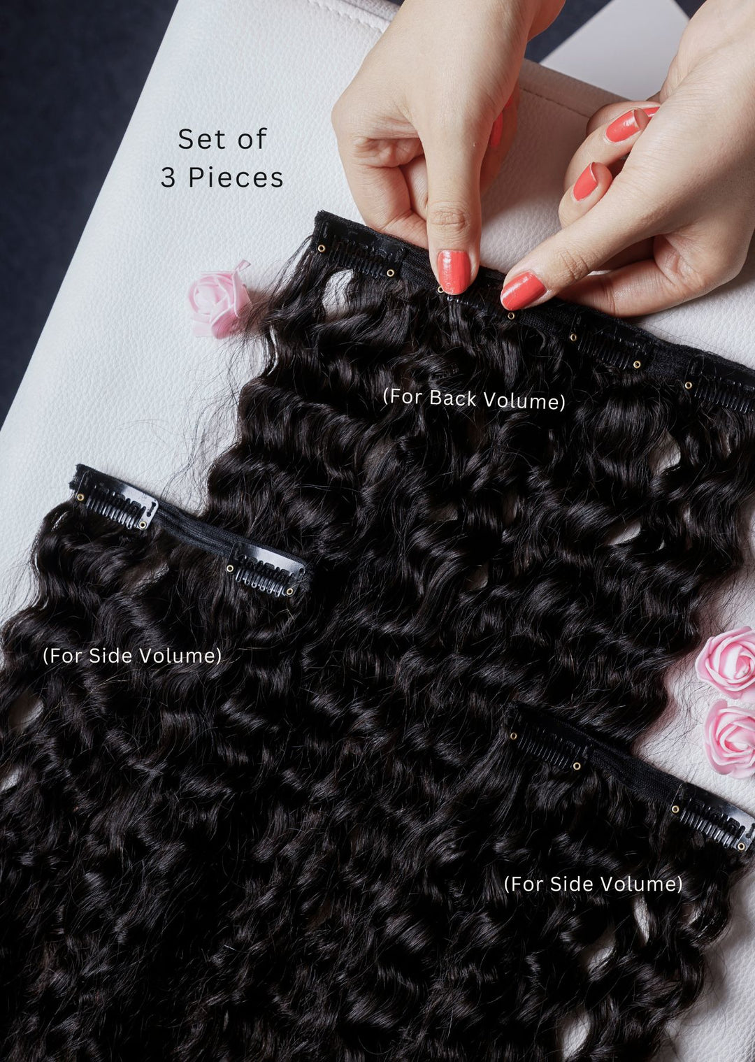 Curly 3 Set Hair Volumizer