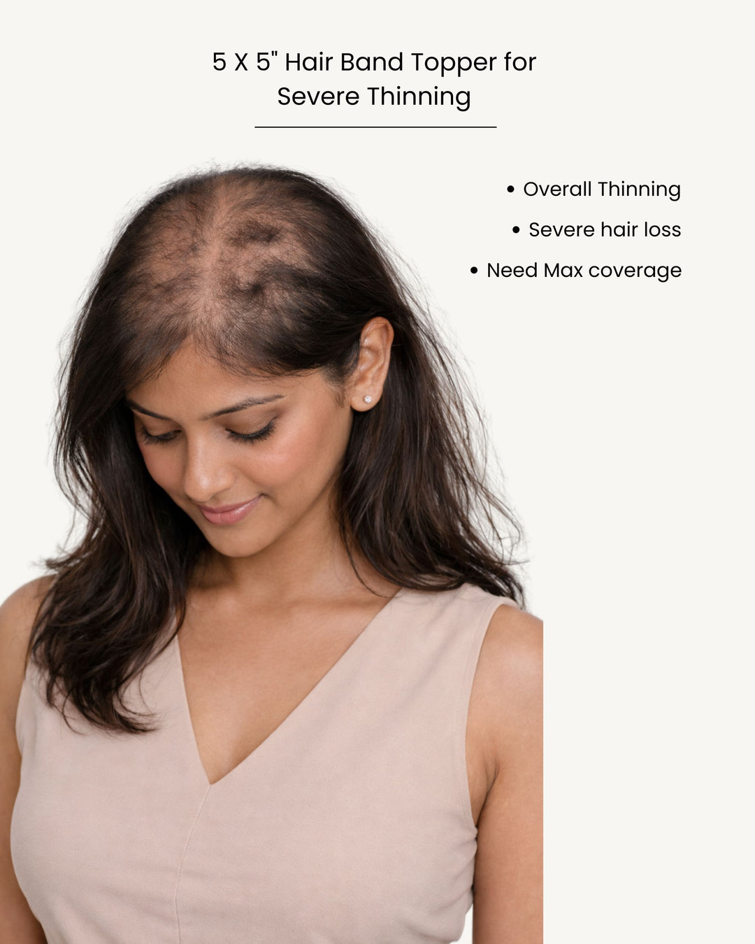 5 X 5" Clipless Topper