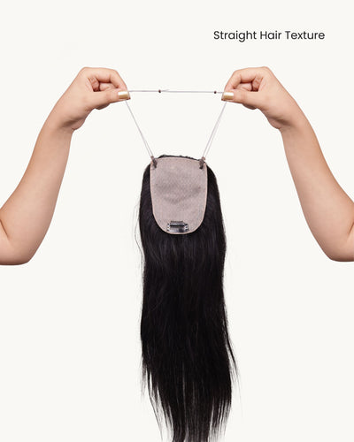 Overall Volume : Clipless Hair Topper