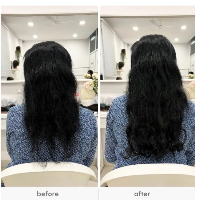 Back Hair Extensions : Wavy