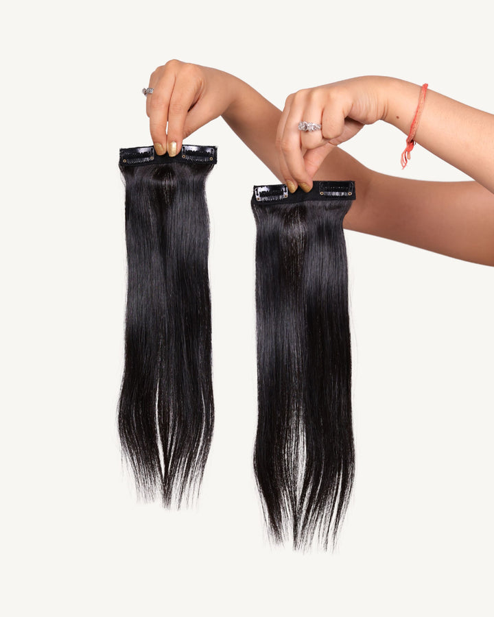 Side Hair Extensions: Straight