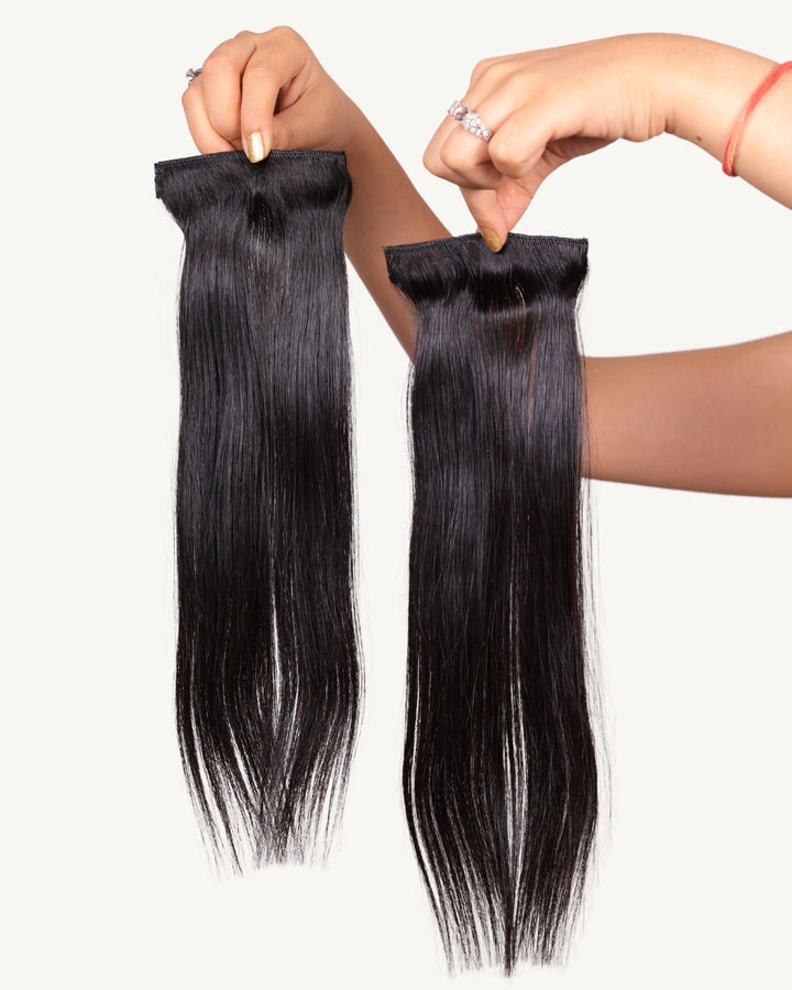 Side Hair Extensions: Straight