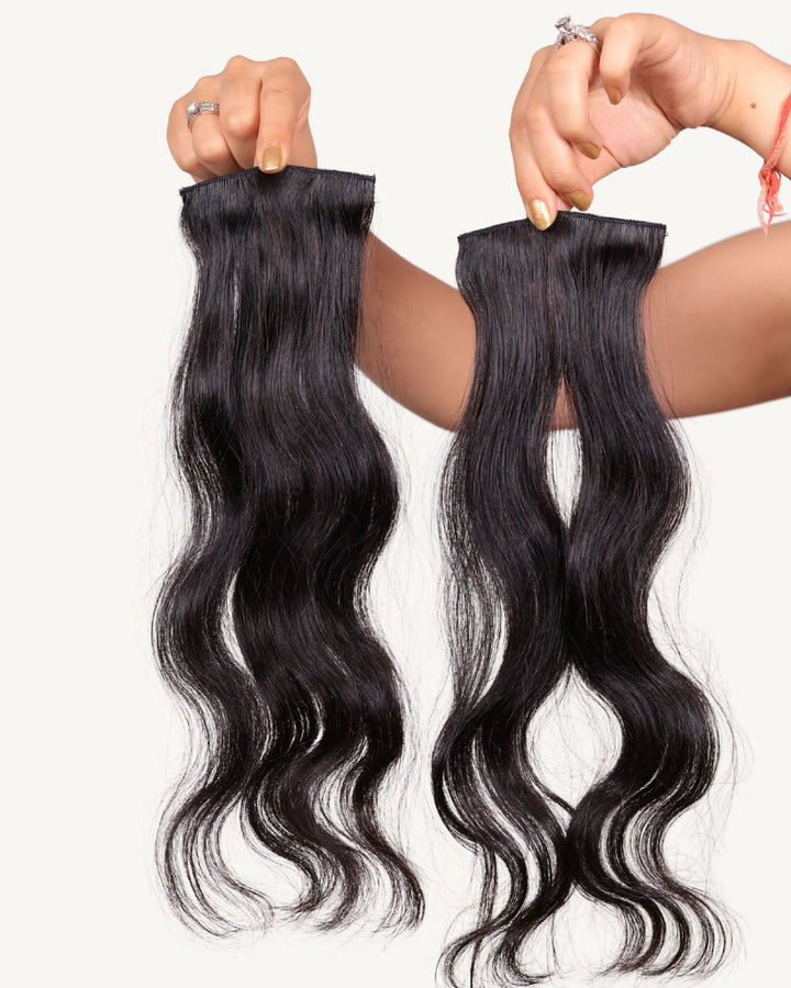 Side Hair Extensions: Wavy