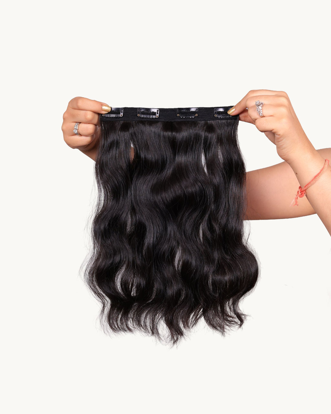 Back Hair Extensions : Wavy
