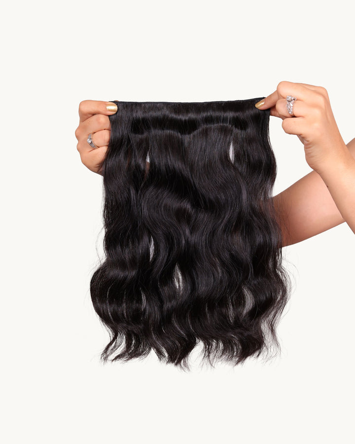 Back Hair Extensions : Wavy