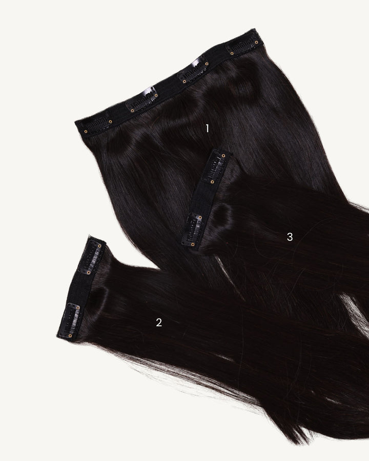 3 Set Hair Extensions: Straight