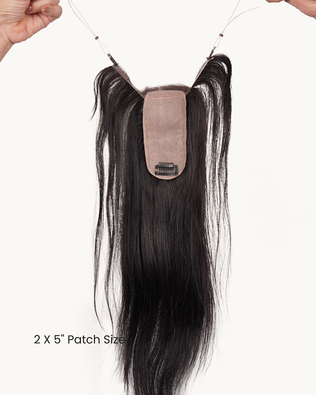 Receding Hairline Hybrid Topper - Straight
