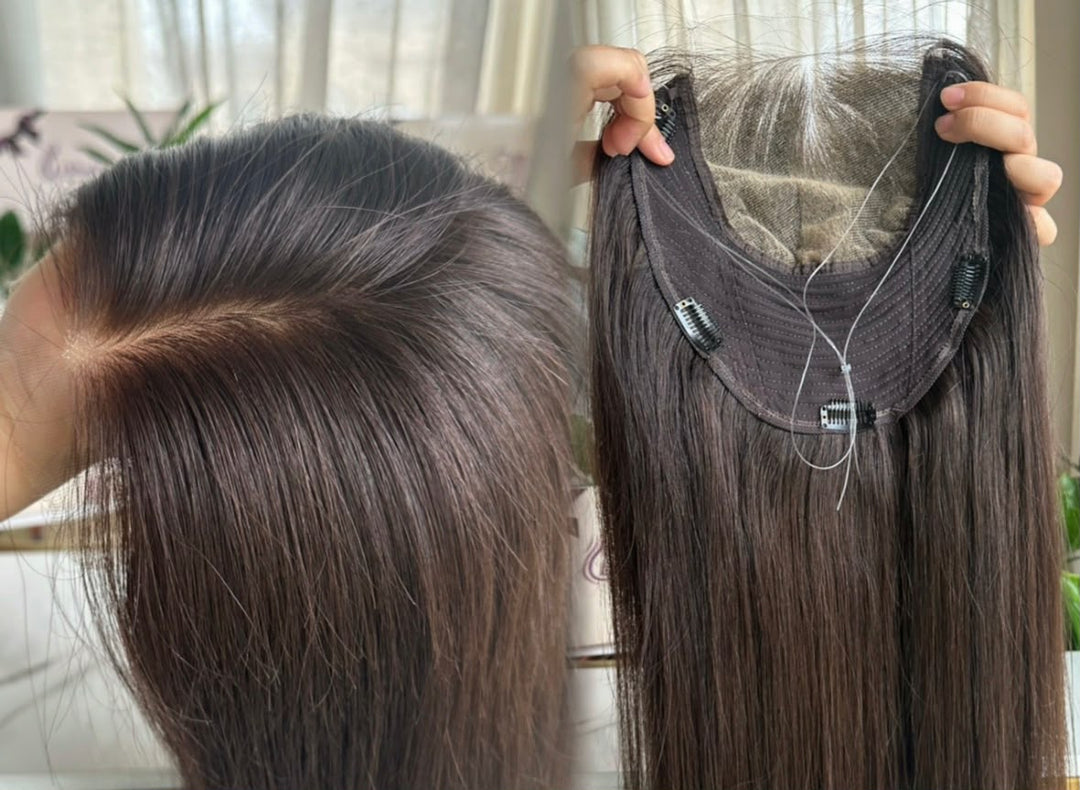 Receding Hairline Hybrid Topper - Wavy