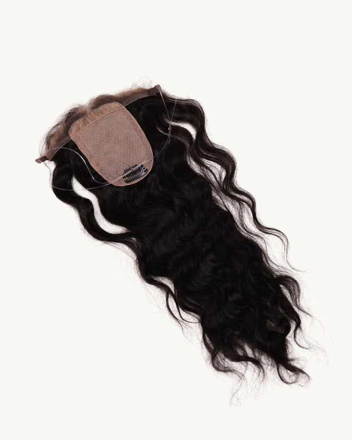 Receding Hairline Hybrid Topper - Curly