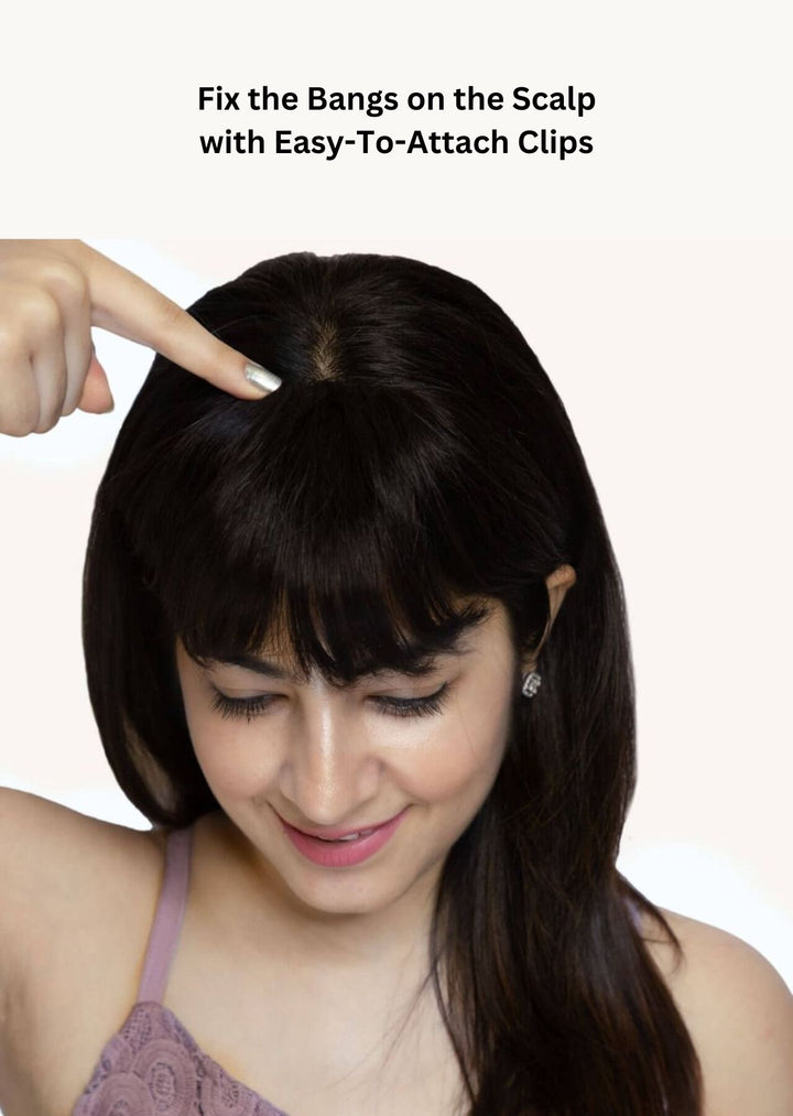 Clip-in Bangs