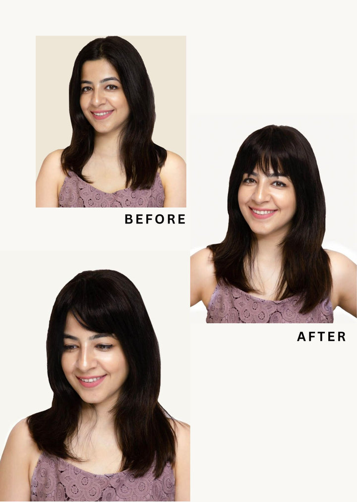 Clip-in Bangs