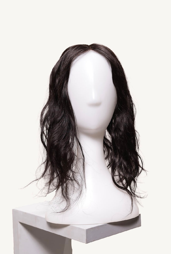 Receding Hairline Hybrid Topper - Wavy