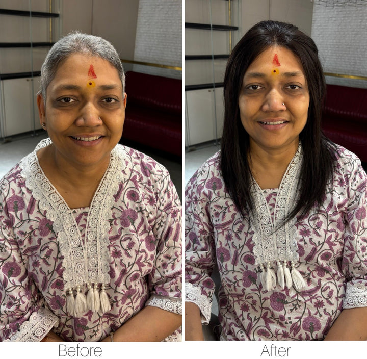 Shoulder Hair Wig : Straight