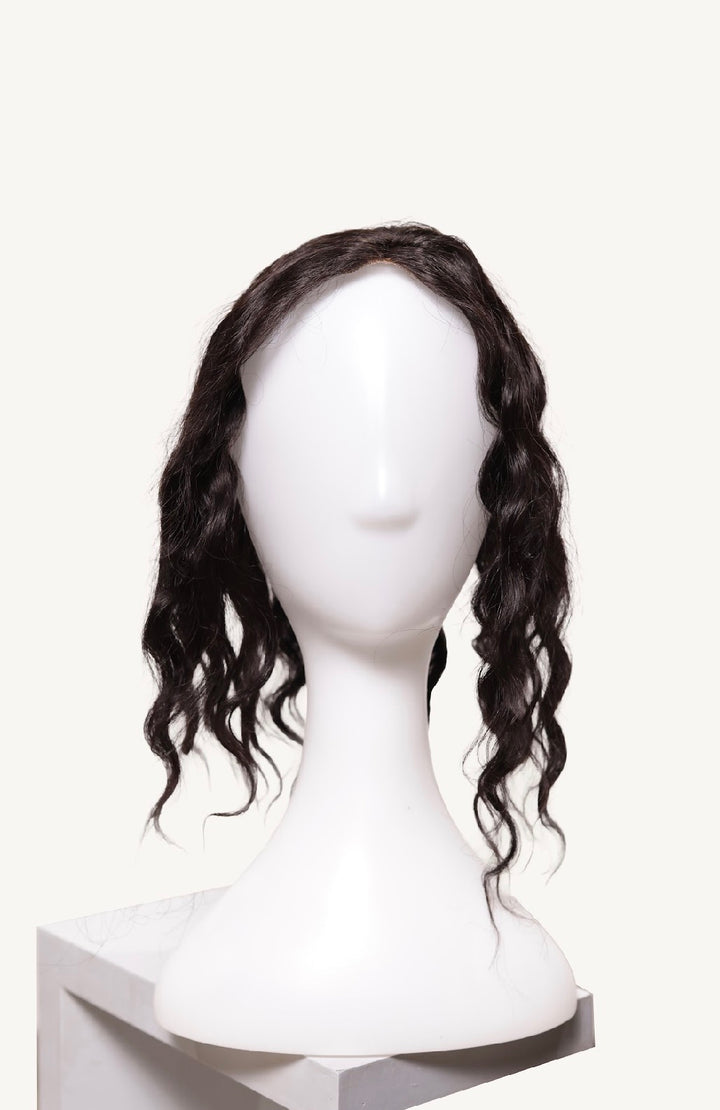 Receding Hairline Hybrid Topper - Curly