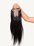 Wide Parting : Clipless Hair Topper