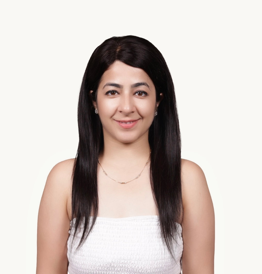 Medium Hair Wig : Straight