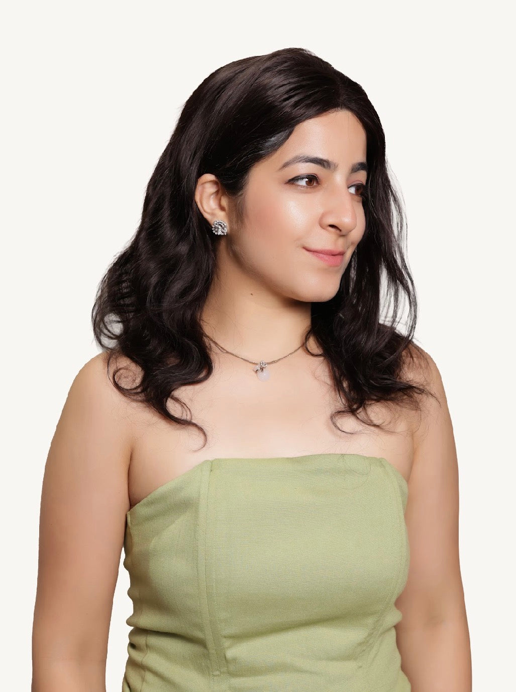 Shoulder Hair Wig : Wavy