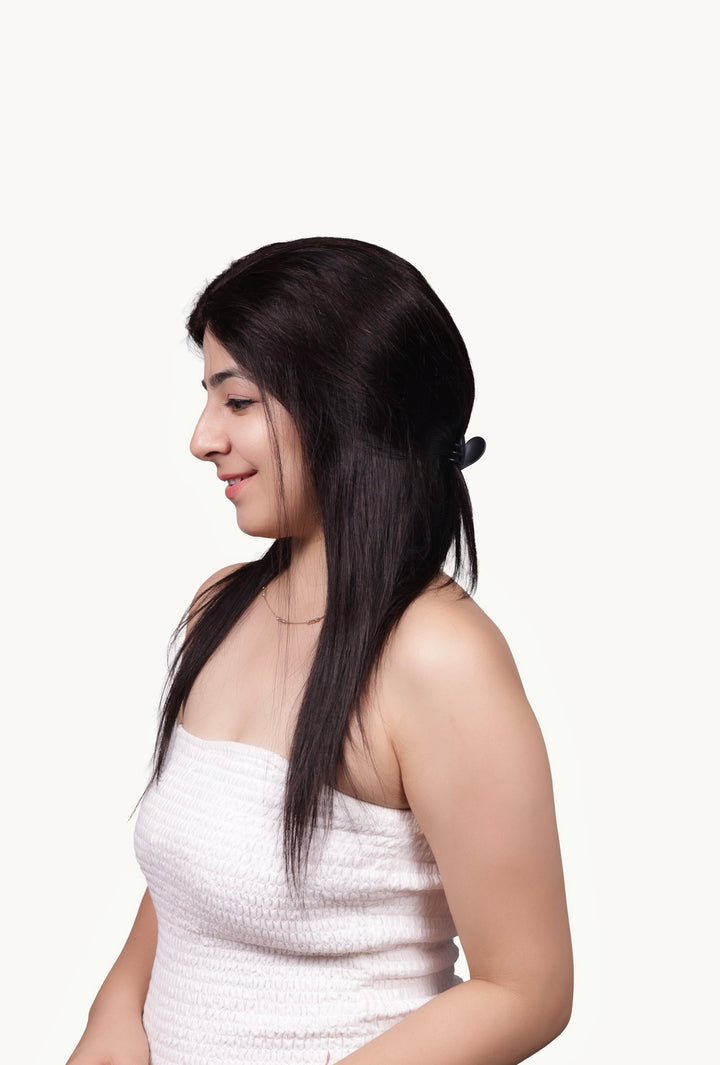 Medium Hair Wig : Straight