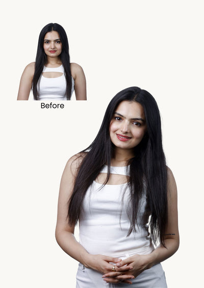 3 Set Hair Extensions: Straight
