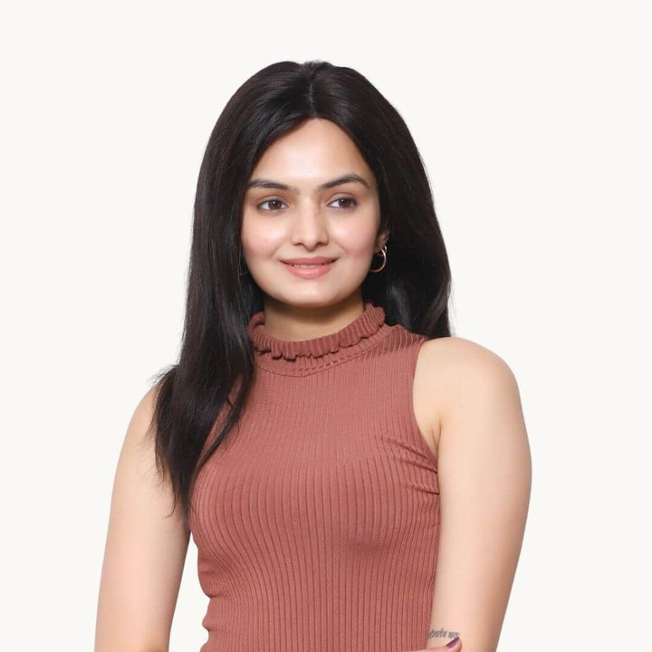 Shoulder Hair Wig : Straight