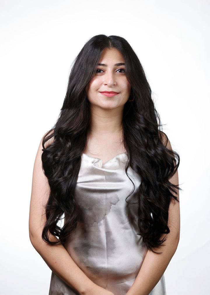 After using  micro ring hair extensions