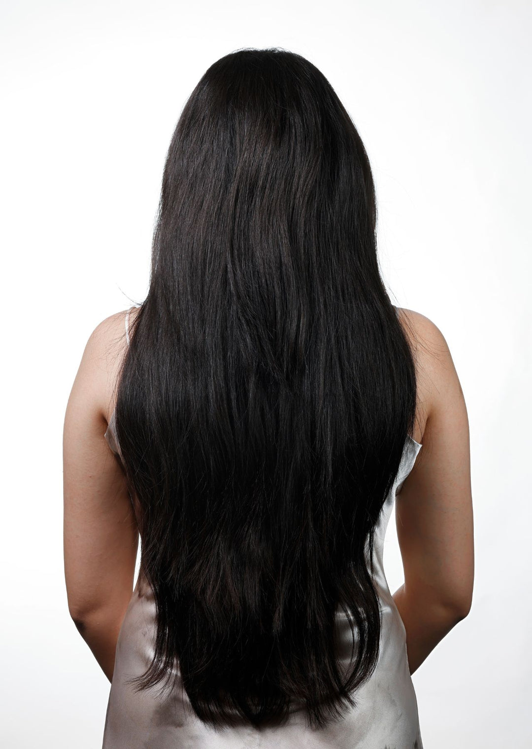 After micro ring hair extensions