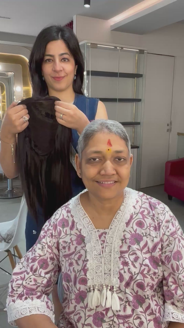 Shoulder Hair Wig : Straight